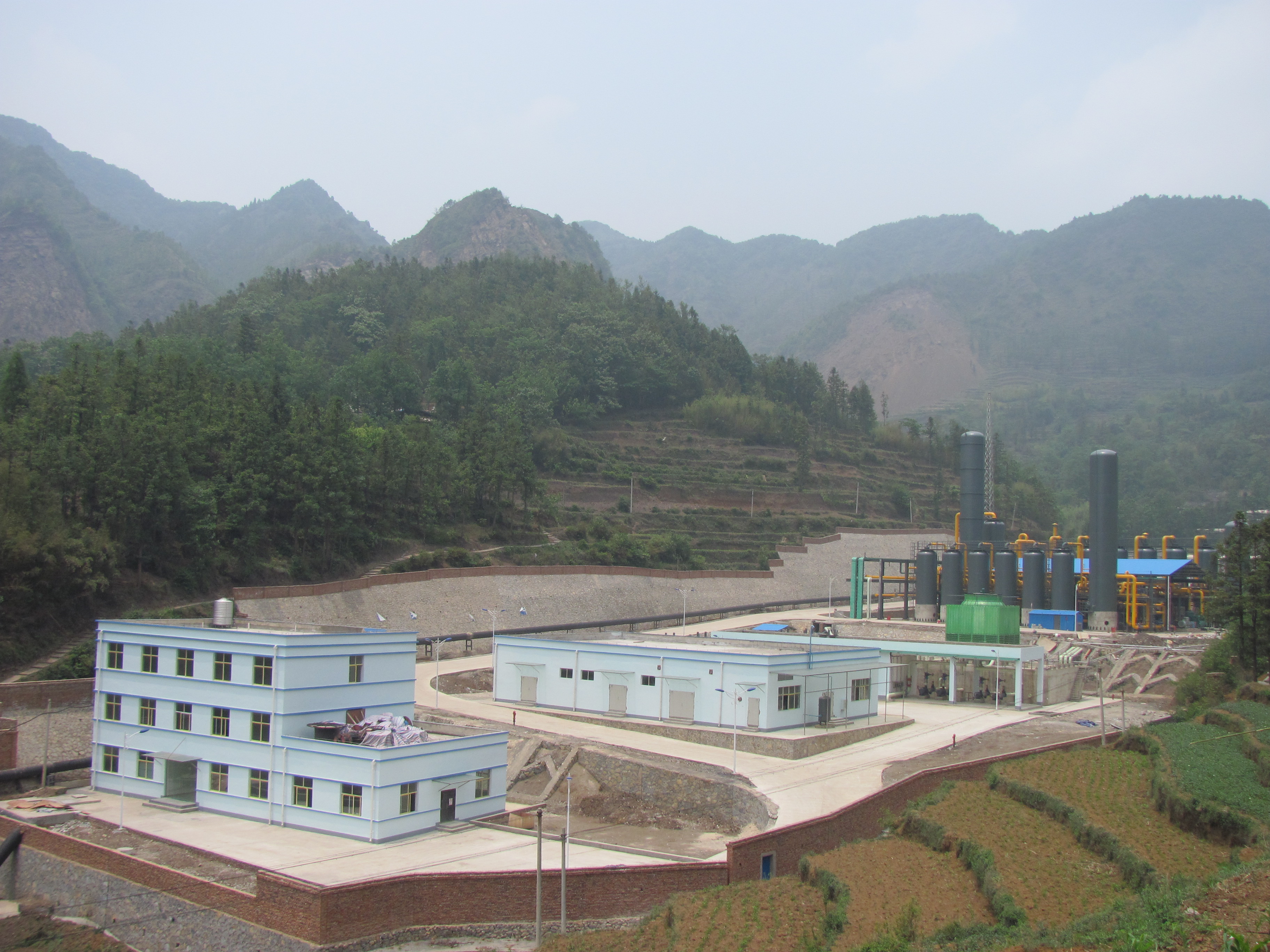 Guizhou Panjiang coalbed methane gas concentration device 1